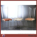 Elegant and modern lucite dining chairs